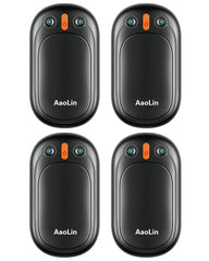 AaoLin 4-pack hand warmers front view showing compact design for on-the-go warmth