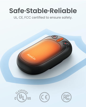 AaoLin hand warmers with three heating levels for customizable comfort