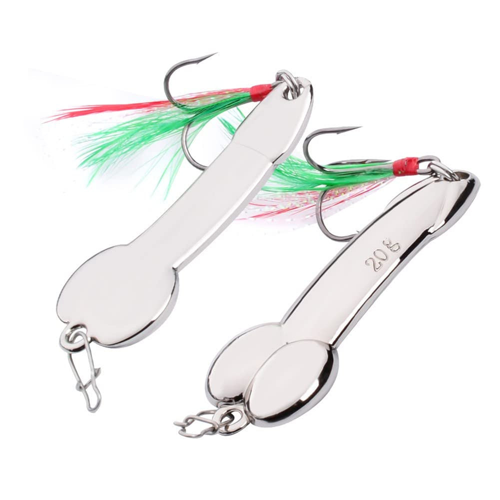Aartedesign custom prank lure close-up, personalized jig and spin for playful fishing.