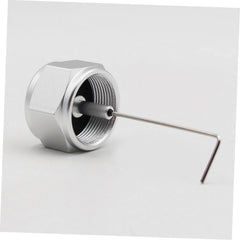 Abaodam aluminum gas tank converter head offers durable, reusable performance for camping.