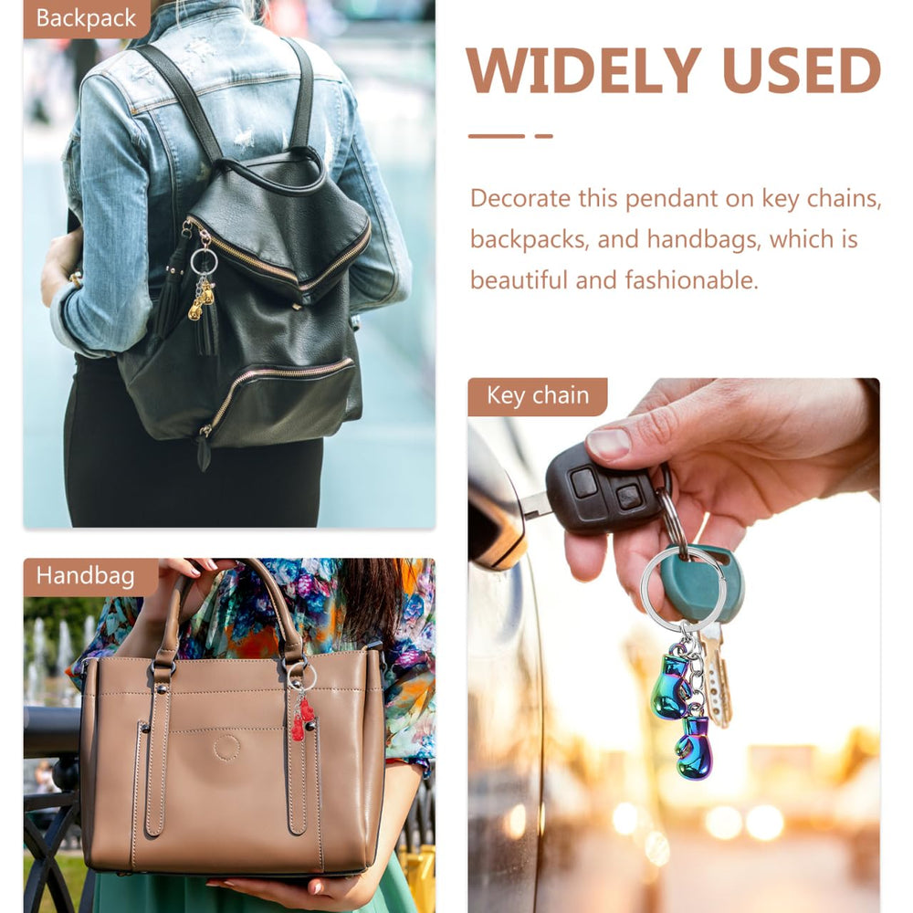 Abaodam durable zinc alloy keychain for daily use.