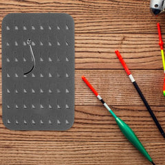 Foam organizer with multiple slots for bait and lure storage