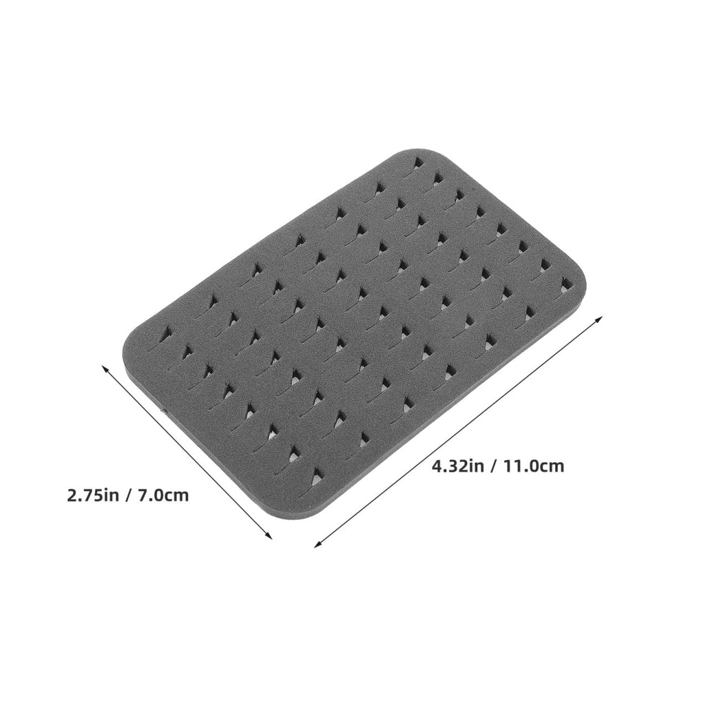 Close-up of durable foam material used in the organizer