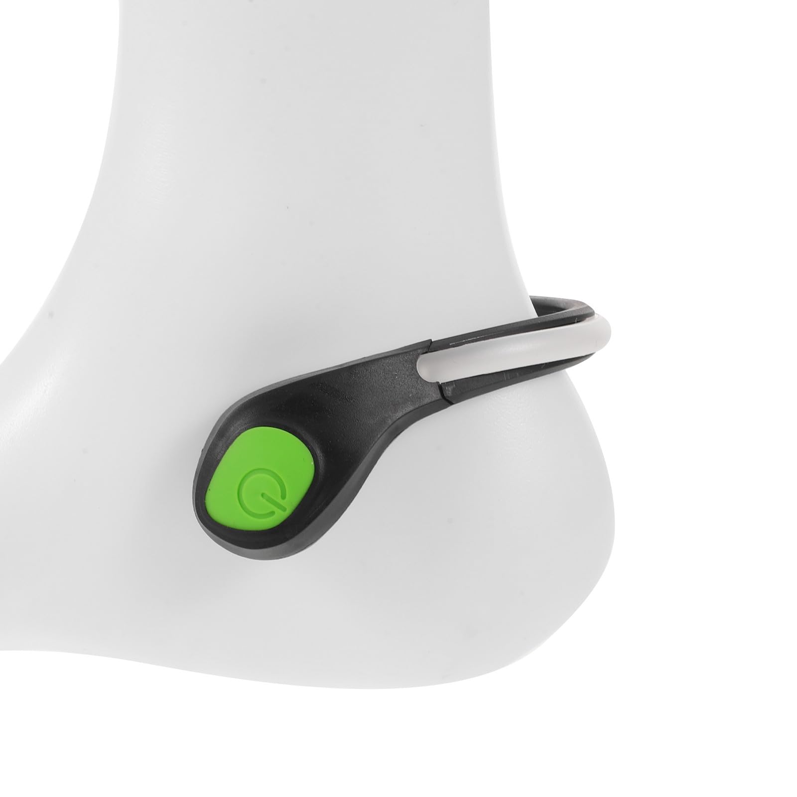 Abaodam night-running LED clip green on shoe enhances night awareness
