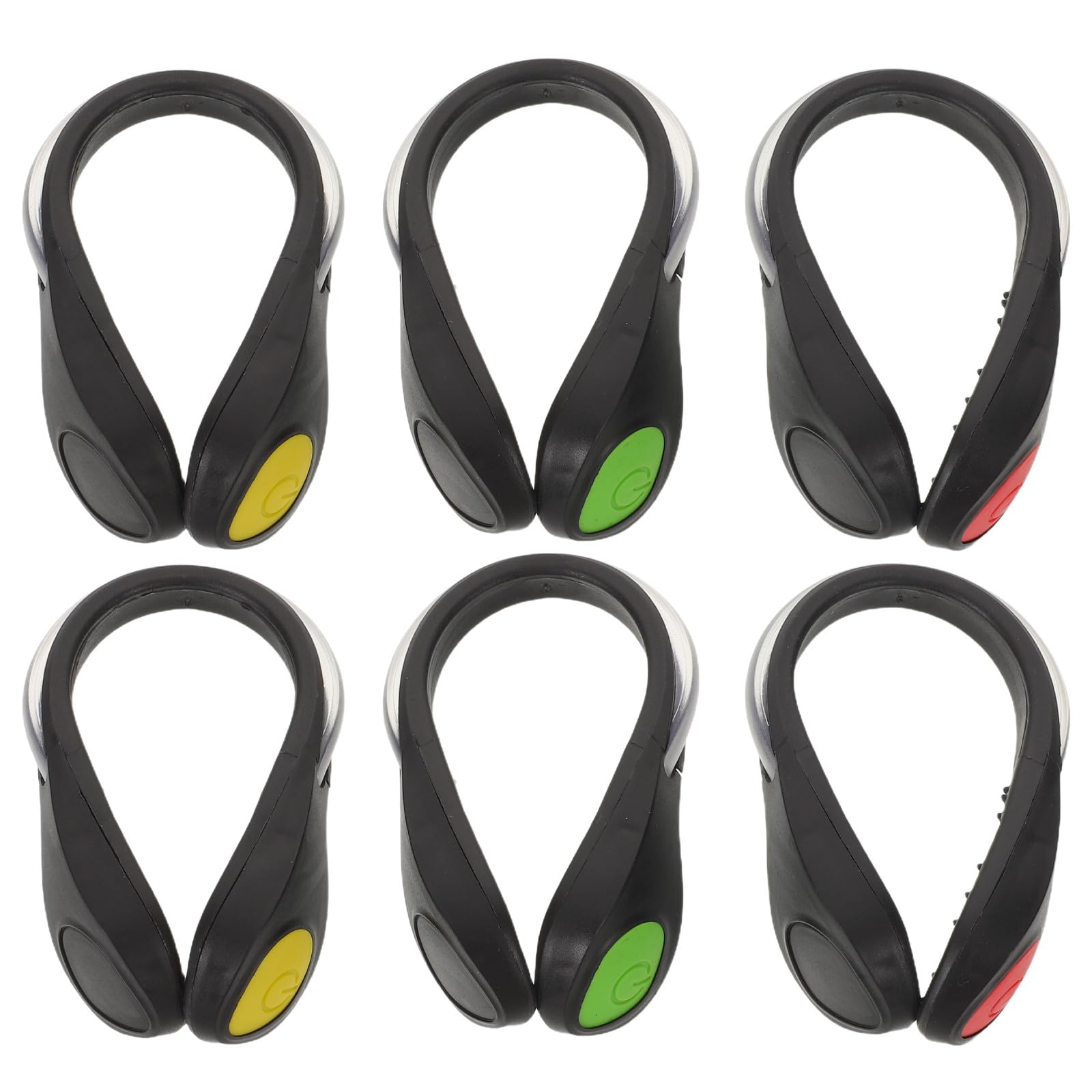 Abaodam night-running LED clip red on shoe boosts visibility at night