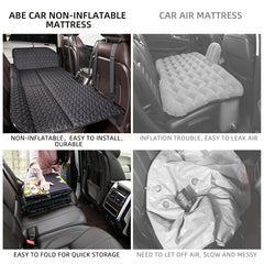 ABE car bed installed across back seat in minutes.