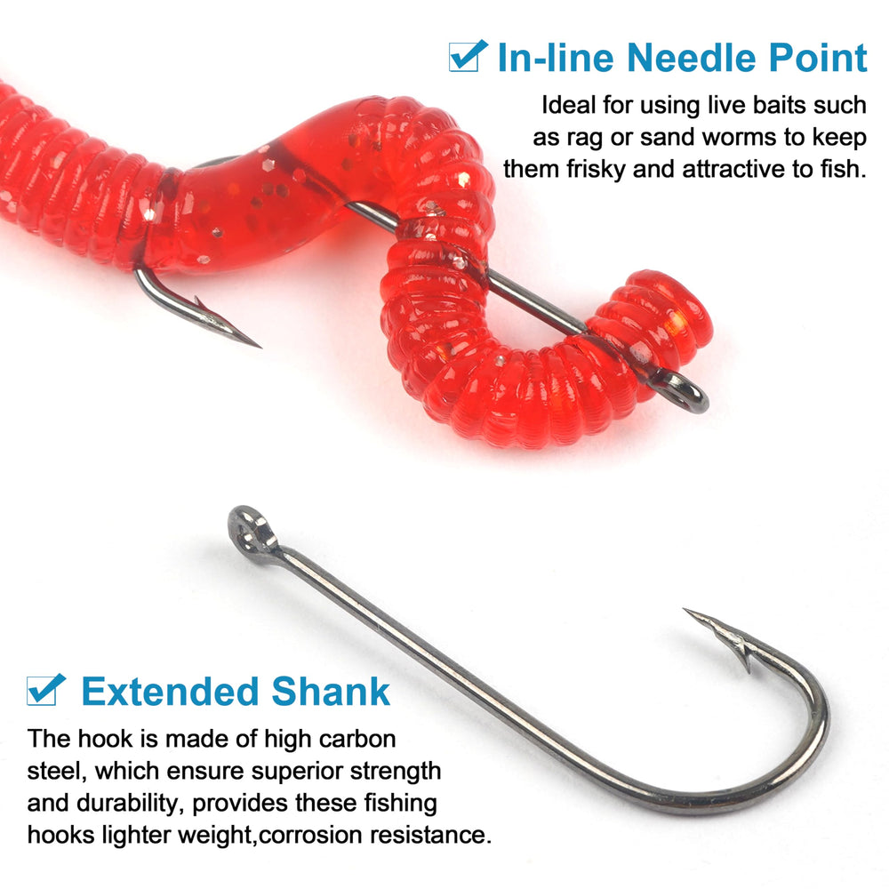 Crappie fishing hooks for freshwater species