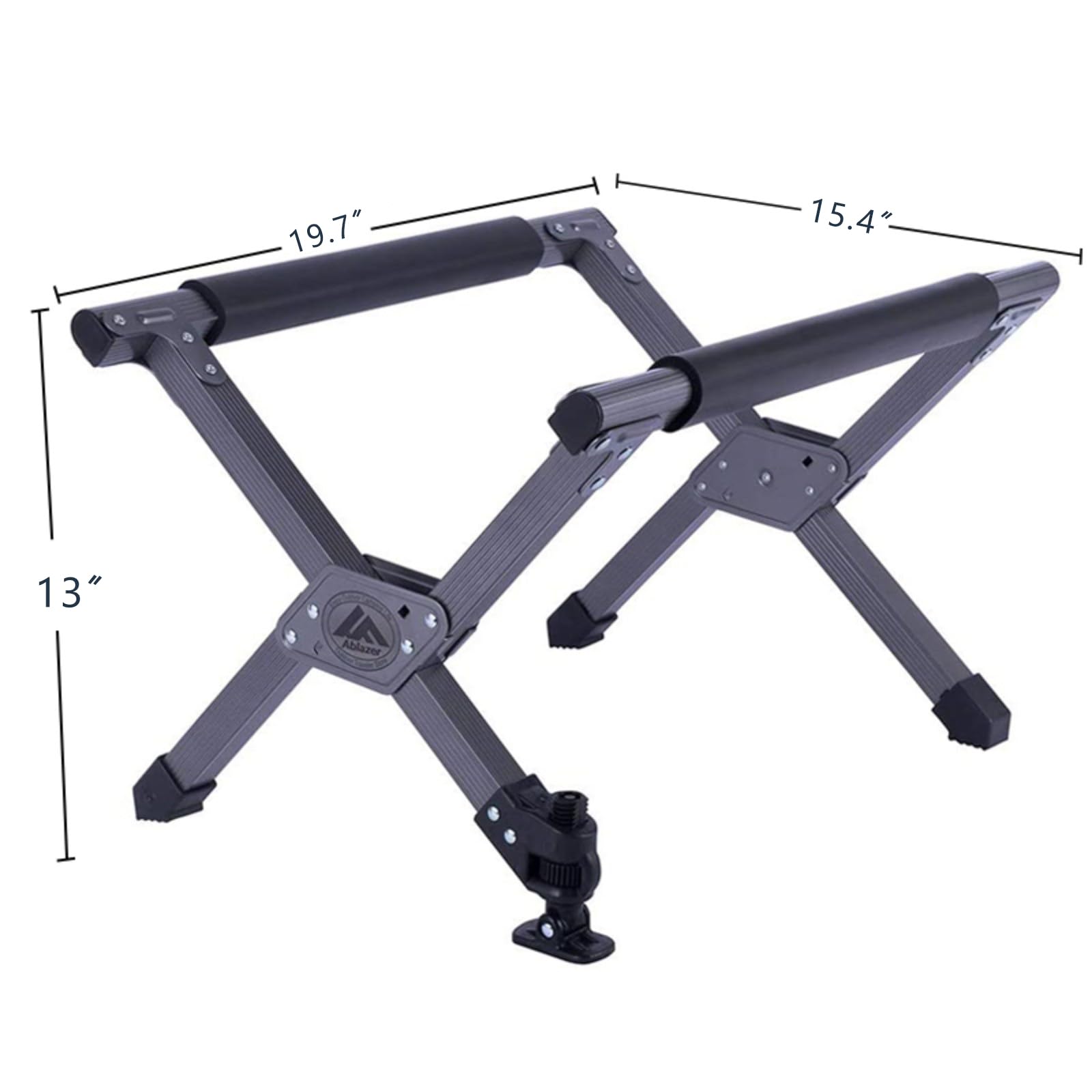 Ablazer lightweight foldable cooler stand travels easily for camping picnics and backyard parties.