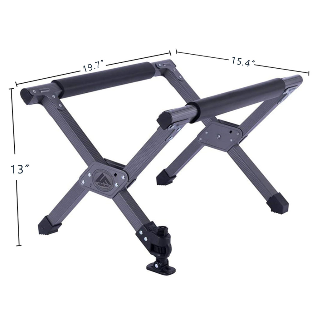 Ablazer lightweight foldable cooler stand travels easily for camping picnics and backyard parties.