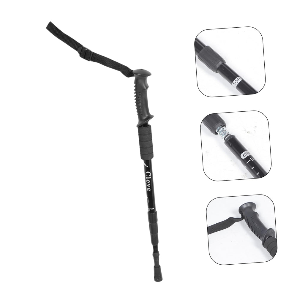 ABOOFAN ergonomic handle provides comfortable grip on long hikes