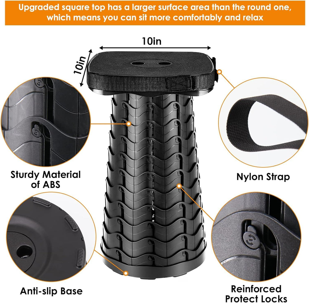 aboutool stable fish-scale structure for superior stability on uneven ground.