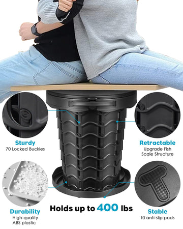 Aboutool waterproof carrying bag secures the toilet during outdoor adventures.