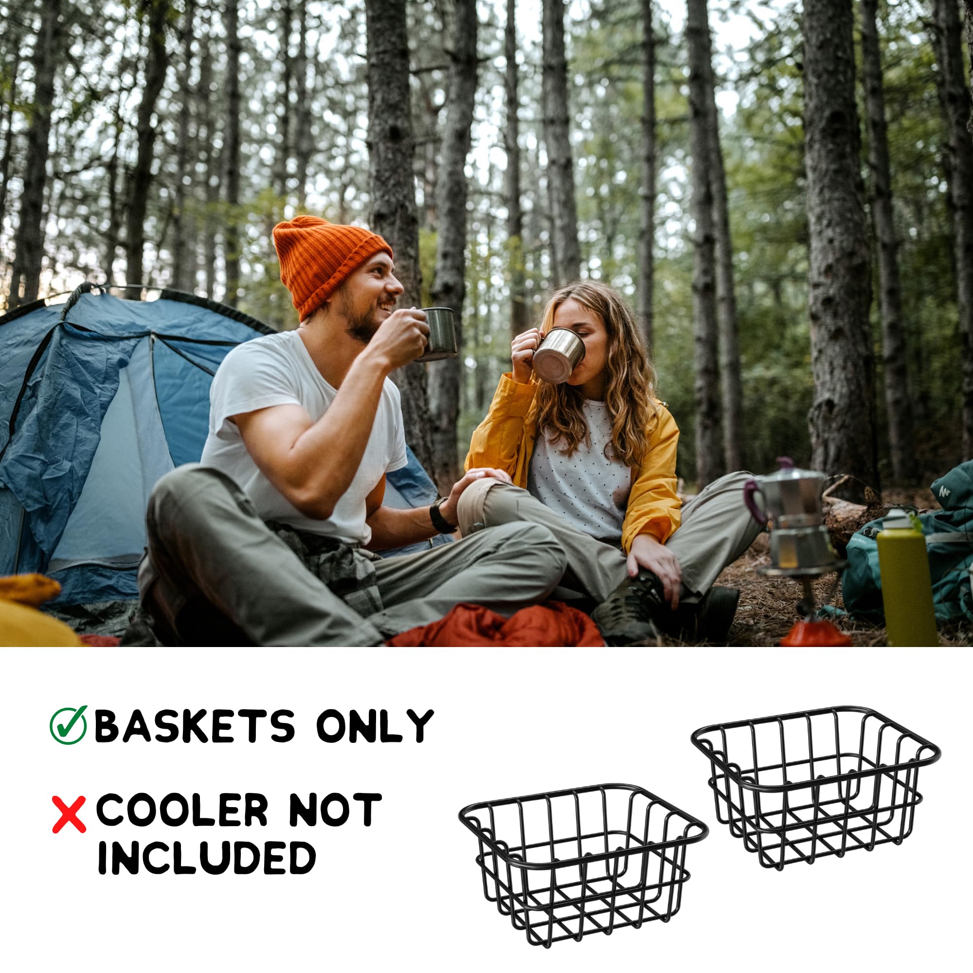 Above Sea Level improved air circulation keeps foods dry during campouts.