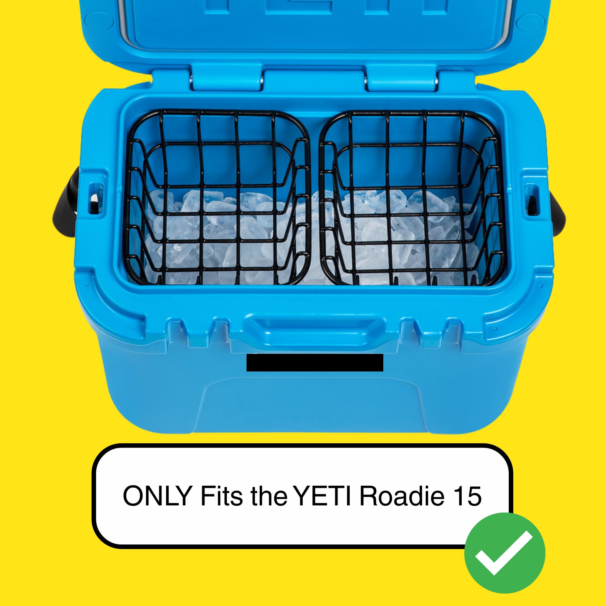 Above Sea Level dry goods tray in Roadie 15 demonstrates condensation-free storage for lunch.