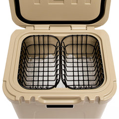 Above Sea Level roadie basket fit shows snug compatibility with Roadie 24/32 for organized lunches.