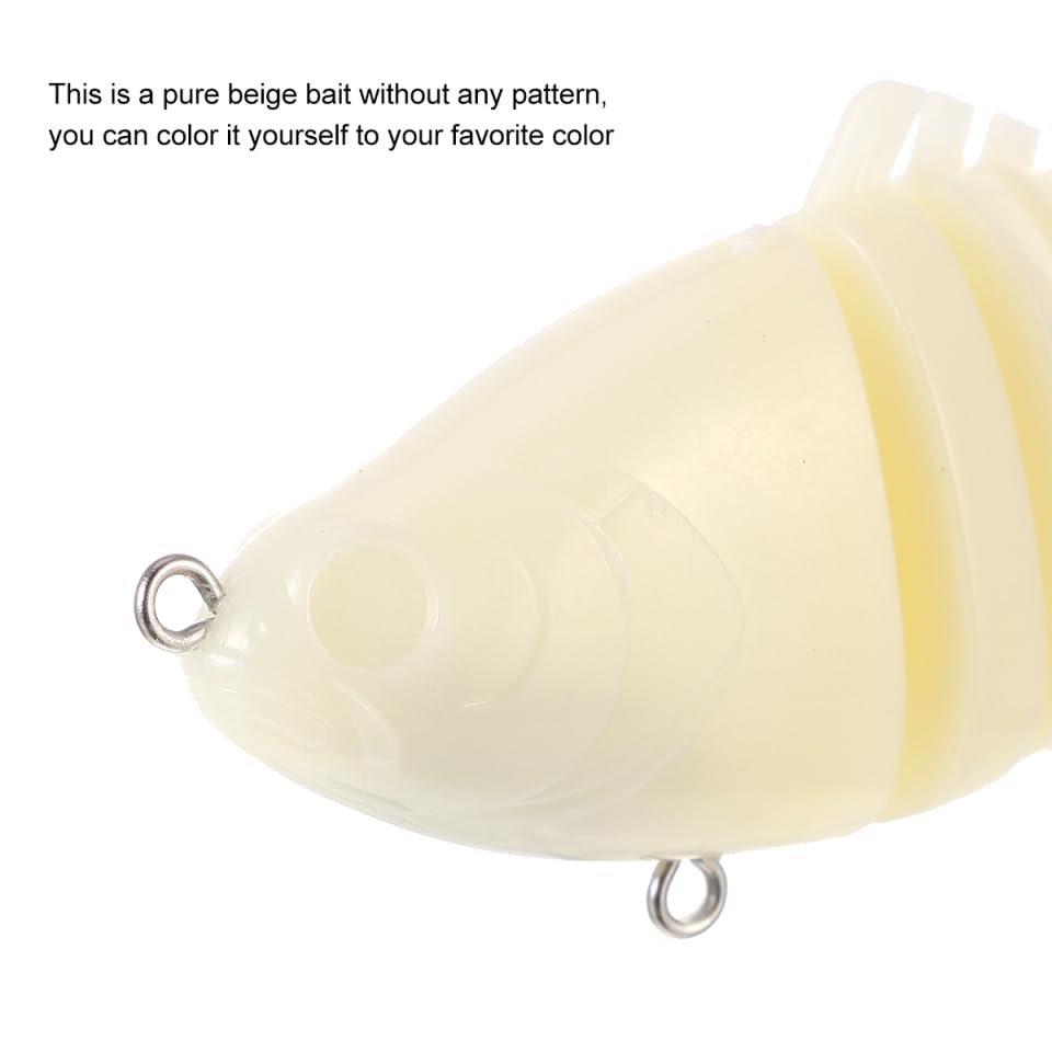 Durable ABS and iron lure blank material