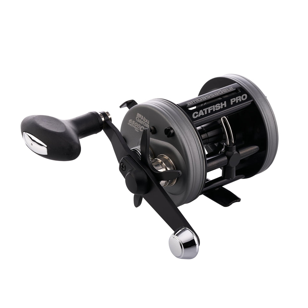 Rugged aluminum construction of Catfish Pro baitcast reel