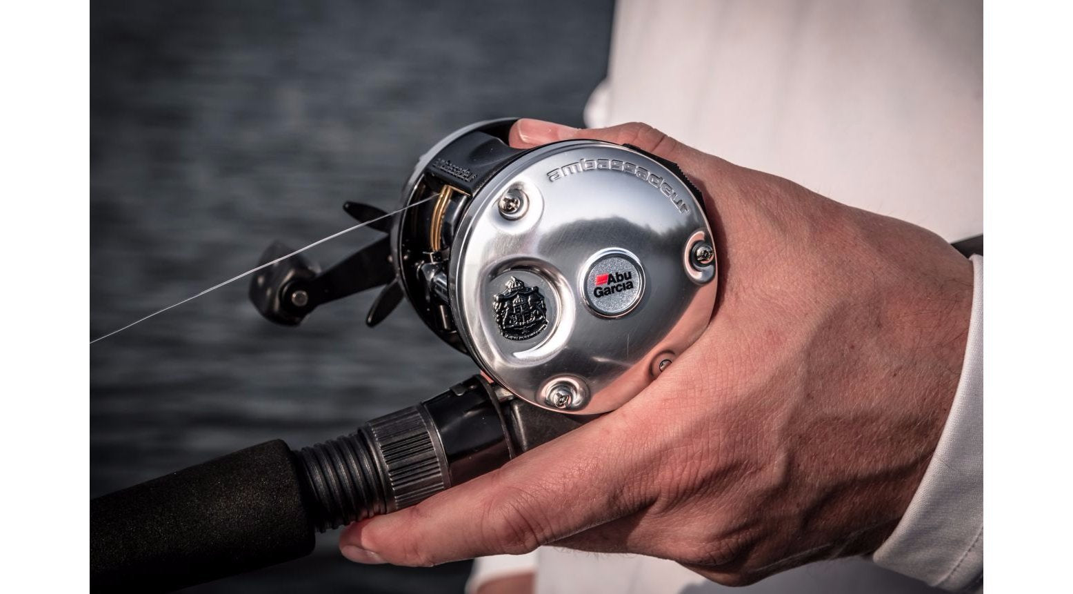 Ambassadeur C3 5500 drag system focuses on smooth tension.