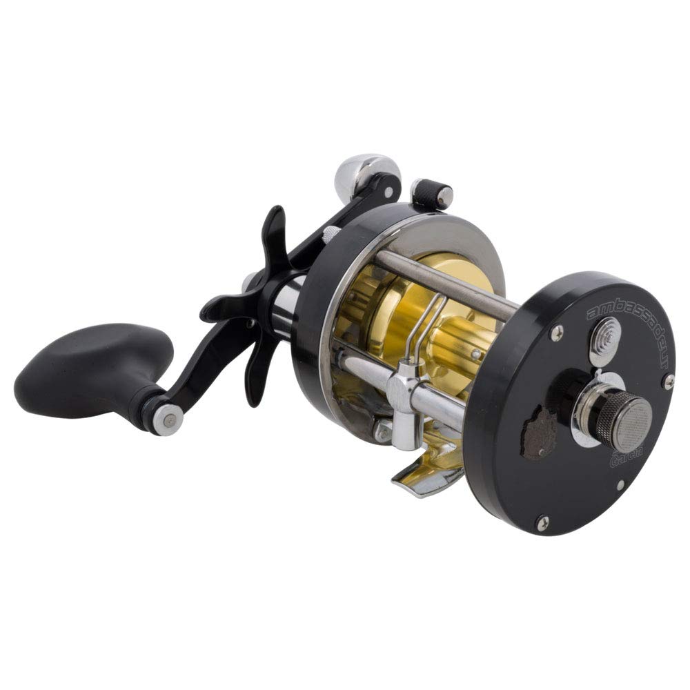 Abu Garcia Ambassadeur CS carbon matrix drag delivers smooth, consistent stopping power.