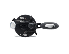 Aluminum spool detail on 6500 emphasizes lightweight strength for long sessions.