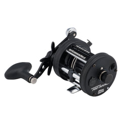 Abu Garcia Ambassadeur CSB Pro Rocket 6500 reel side view highlights durable aluminum frame.