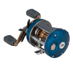 Ambassadeur round baitcast reel side profile in black