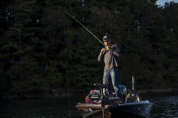 Abu Garcia Ambassadeur S 5500 synchronized level wind ensures even line lay.