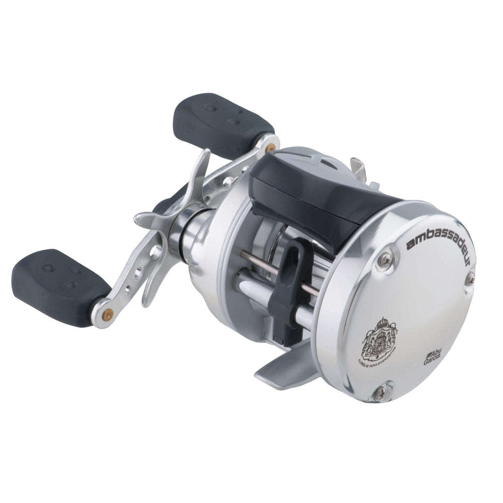 AMBS-6500LC-C palm-sized line counter reel with line counter and handle
