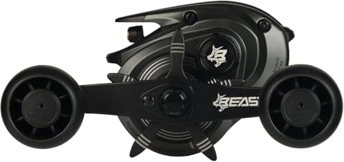 Close-up of drag system on Beast 200LP for smooth stopping power