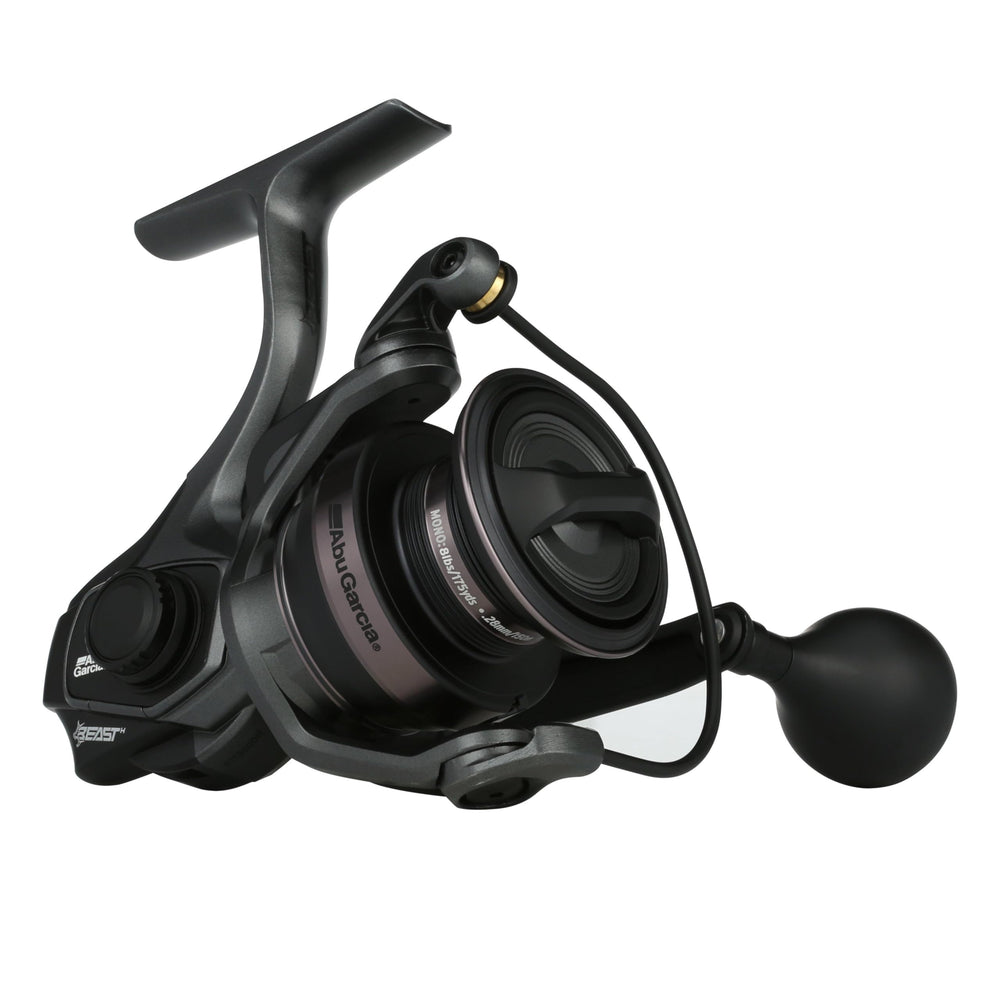 Abu Garcia Beast 3500 spinning reel with alloy frame for durable big-game casting.