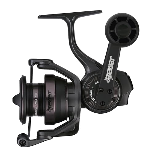 ABU GARCIA Beast one-piece alloy frame ensures rigid performance