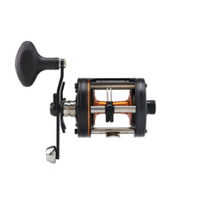 Abu Garcia Catfish Pro six-pin brake detail for controlled casting