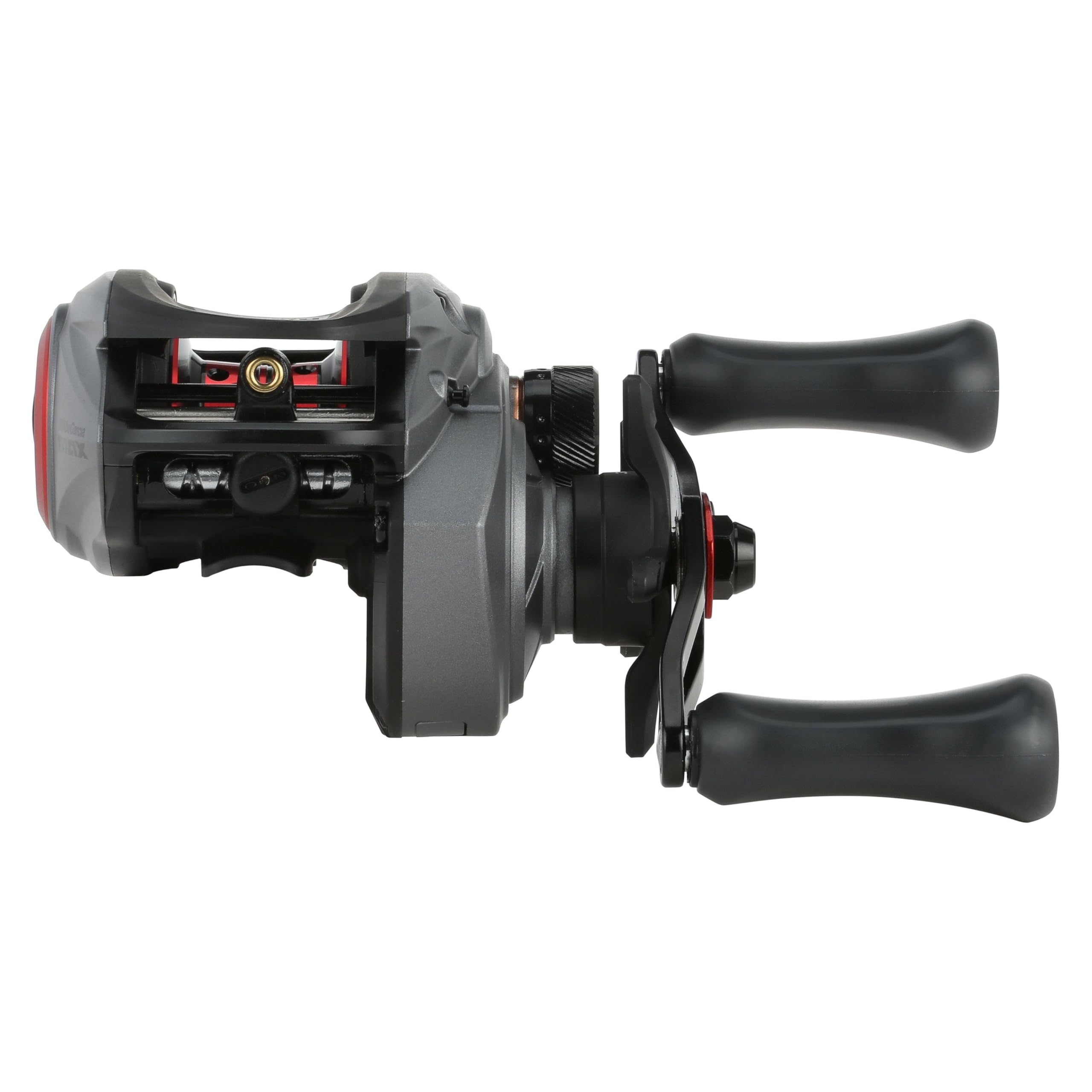 Abu Garcia Max Elite carbon matrix drag system shown for smooth adjustments