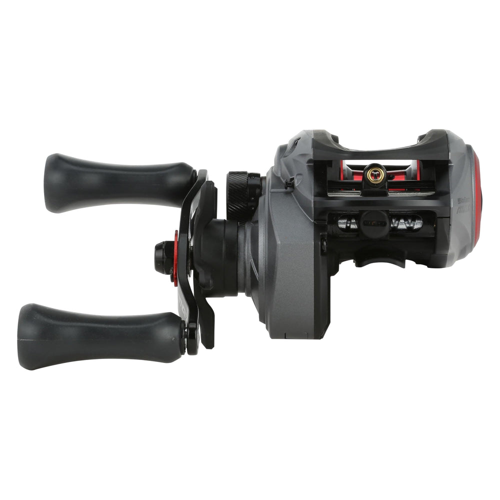 Abu Garcia Max Elite soft touch knobs provide secure, comfortable grip during retrieves