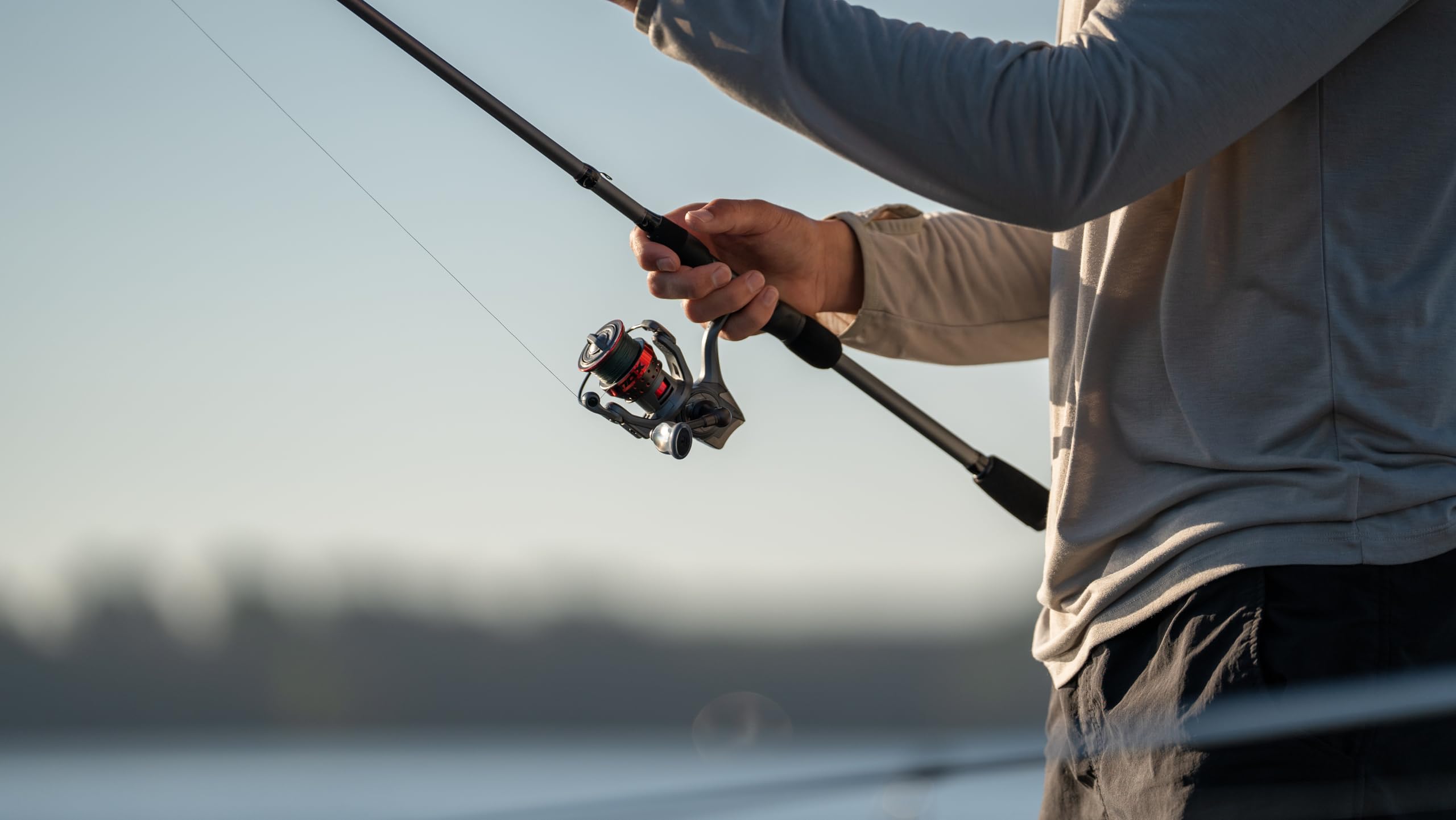 Abu Garcia Max Elite compact frame aids handling in tight spots.