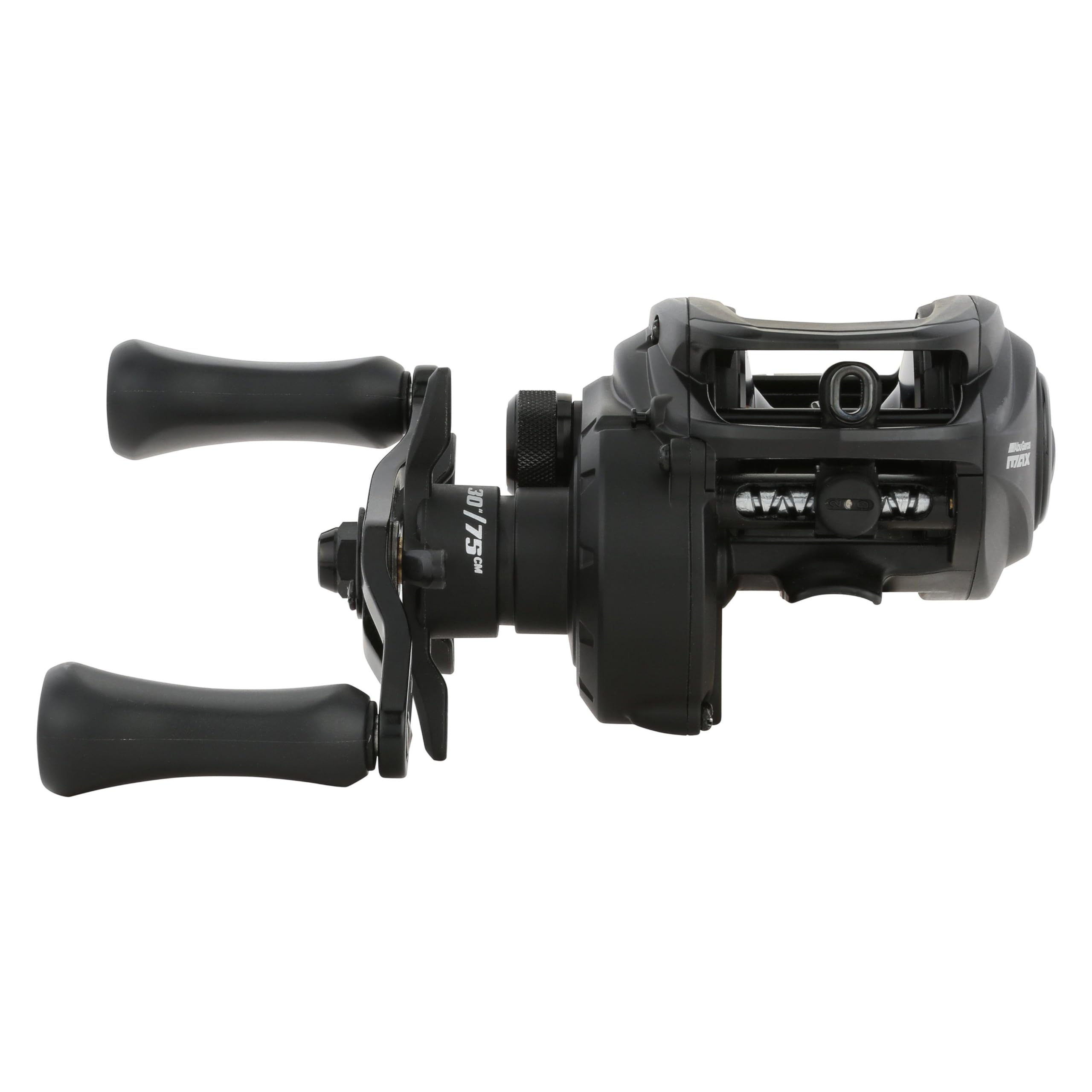 Abu Garcia Max Predator LP handle and oversized knobs boost leverage.