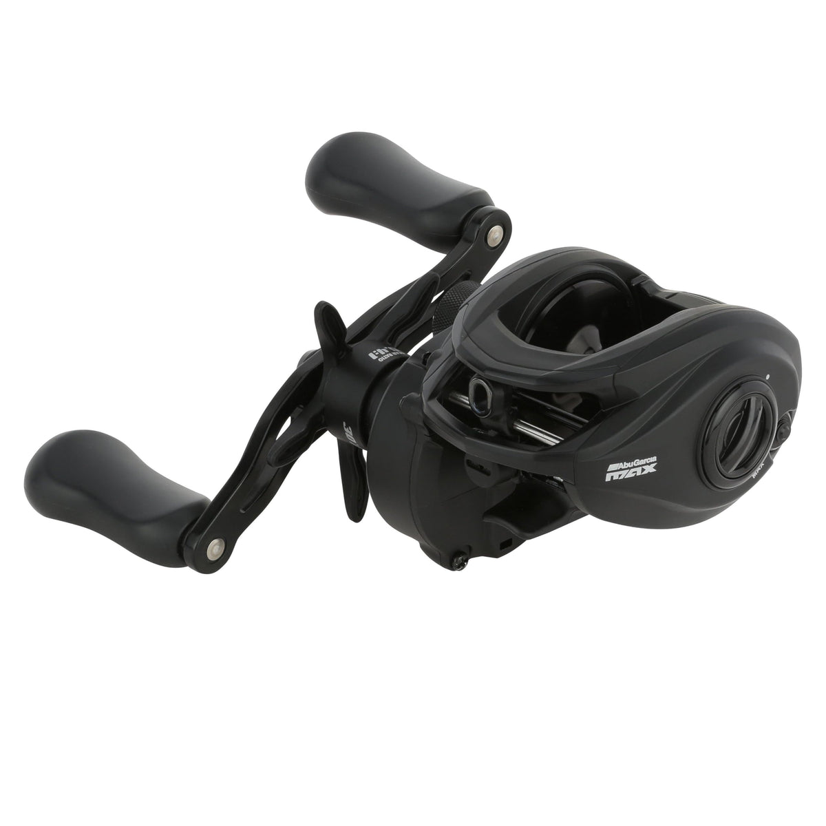 Abu Garcia Max Predator LP reel side view for oversized baits and strong control.