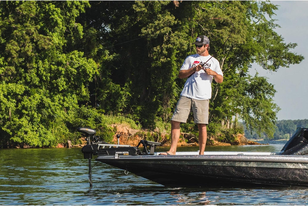 7.5:1 gear ratio for fast line retrieves