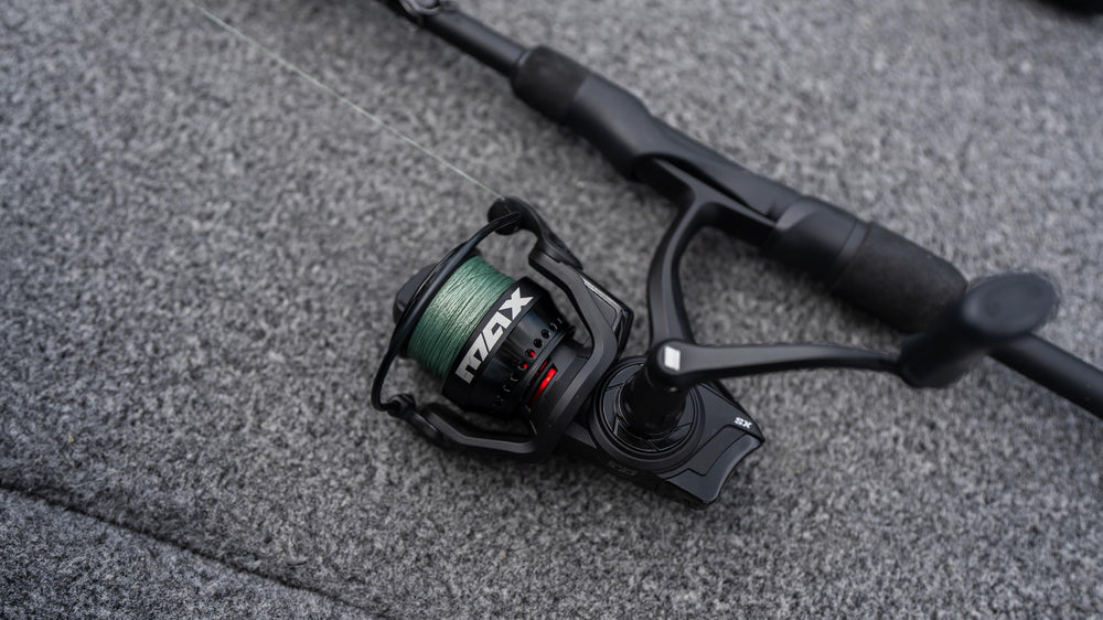 Abu Garcia Max SX 6+1 bearings assembly indicating ultra-smooth operation