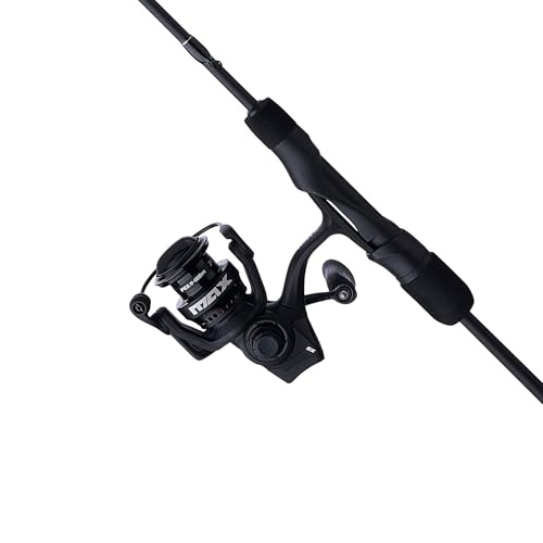 Abu Garcia Max SX 750 reel side profile highlighting compact, balanced setup for versatile casting.