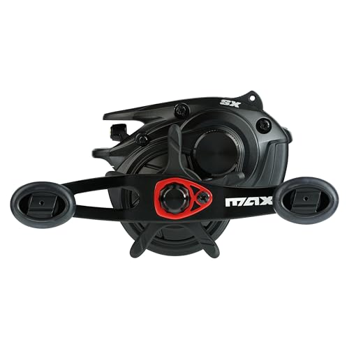 Graphite body and sideplates of Abu Garcia Max SX for reduced weight and durability.