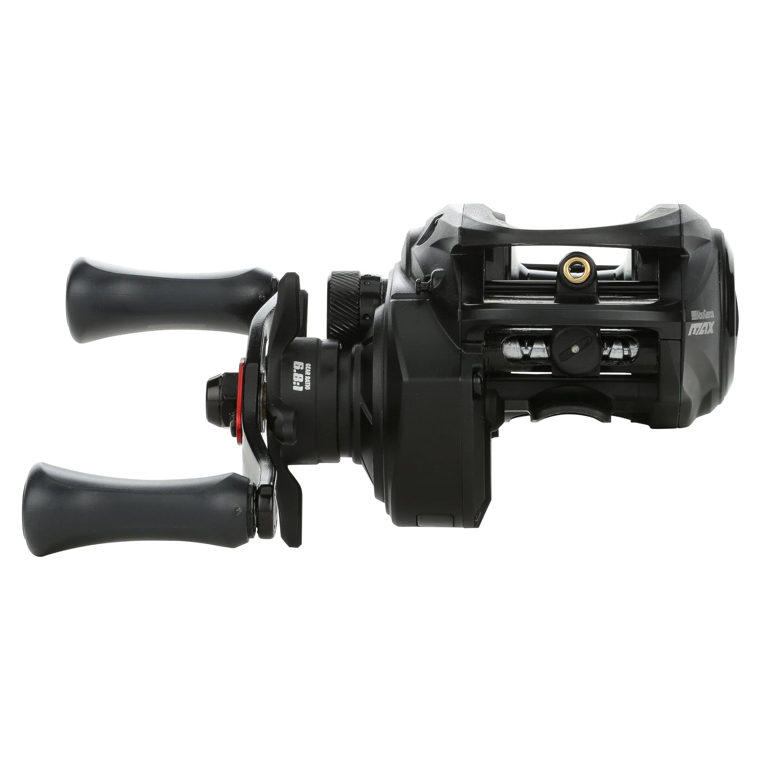 Abu Garcia Max SX drag system close‑up shows power disk drag range