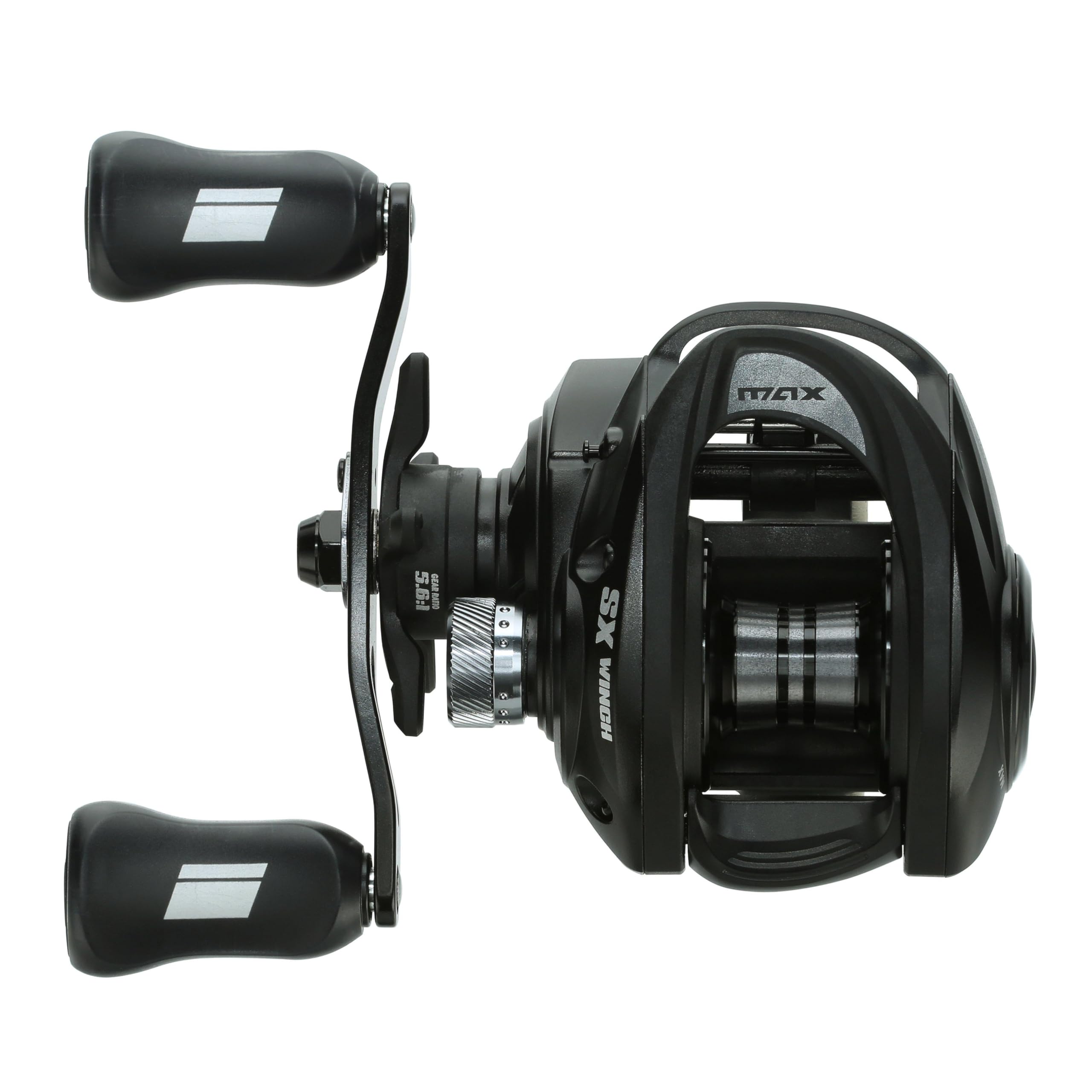 Abu Garcia Max SX Winch recovers 23 inches per crank for rapid line pickup