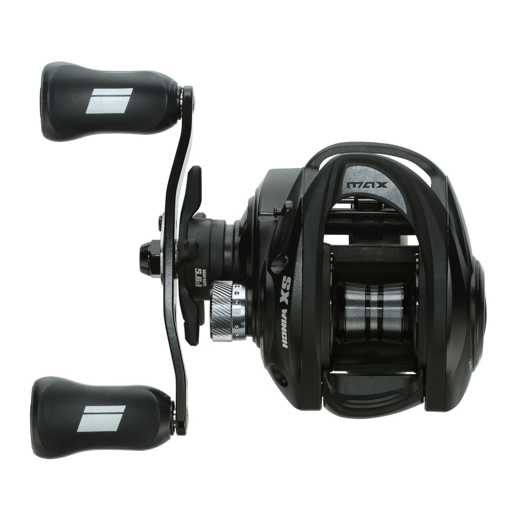 Abu Garcia Max SX Winch recovers 23 inches per crank for rapid line pickup
