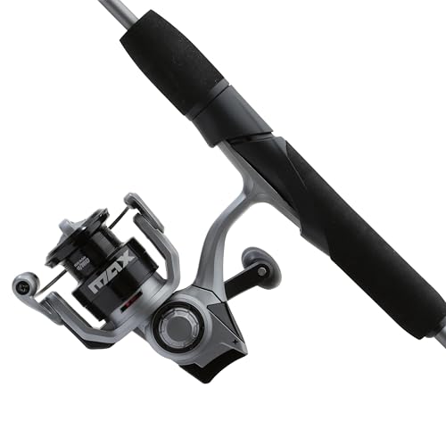 Abu Garcia Max X front drag close-up highlights smooth oil felt drag and precise control.