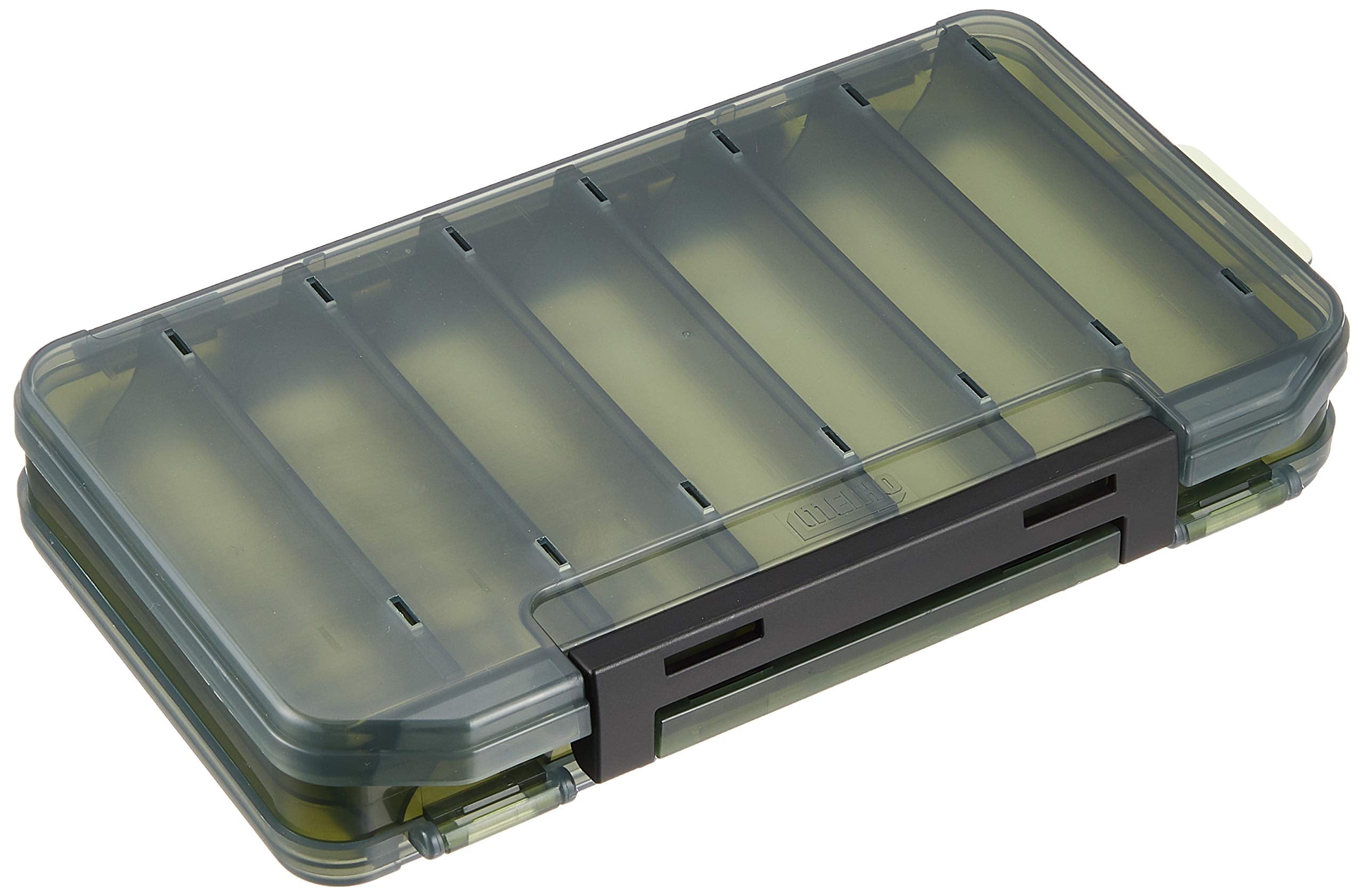 Abu Garcia MEIHO Reversible 100 case side profile, slim portable design