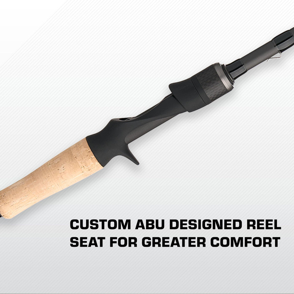Abu Garcia Pro Series Casting Rod enabling long casts with varied lures.