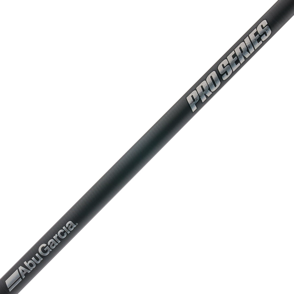 Abu Garcia Pro Series Casting Rod split grip handle for balance.