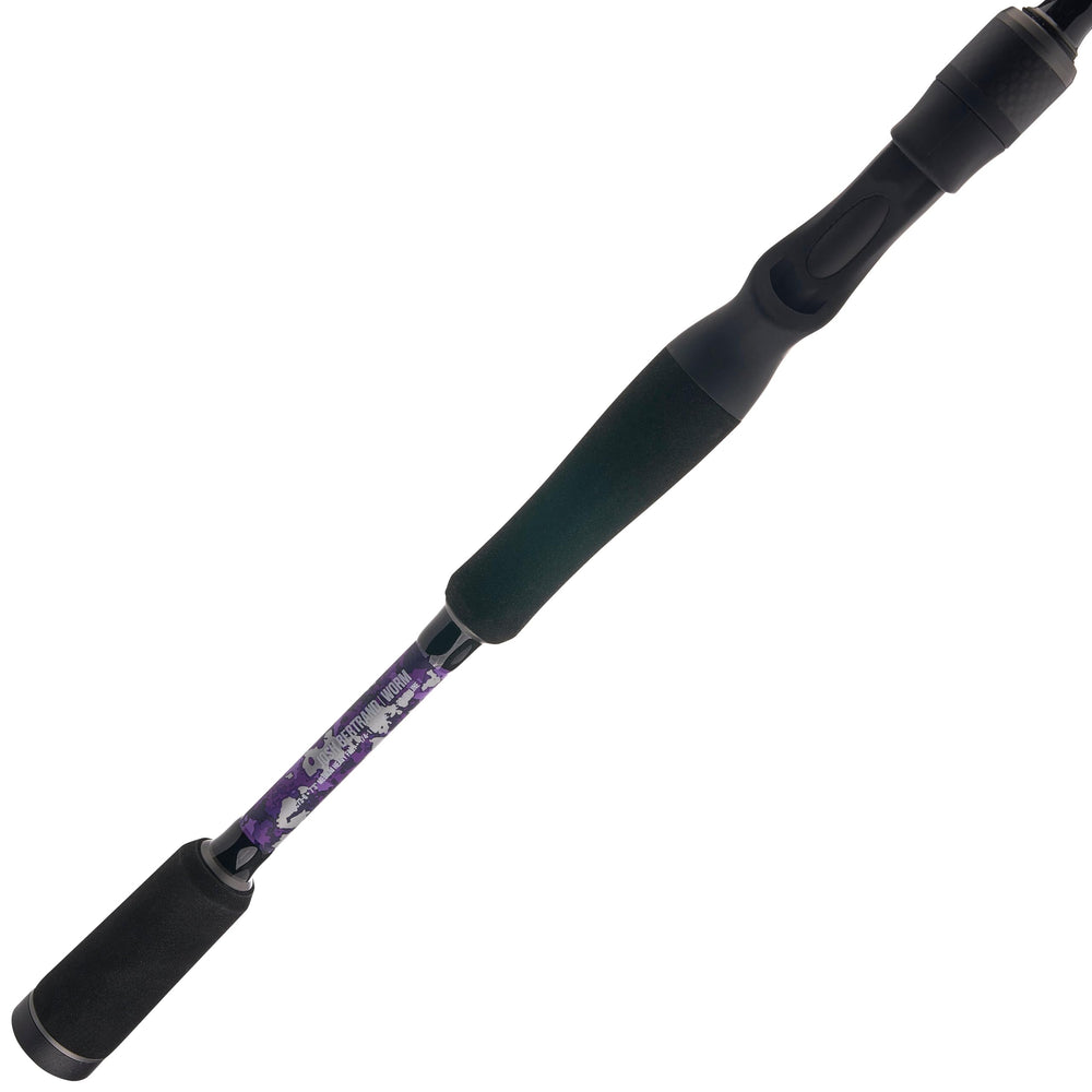 Abu Garcia Pro Series Casting Rod titanium guides with zirconia inserts.