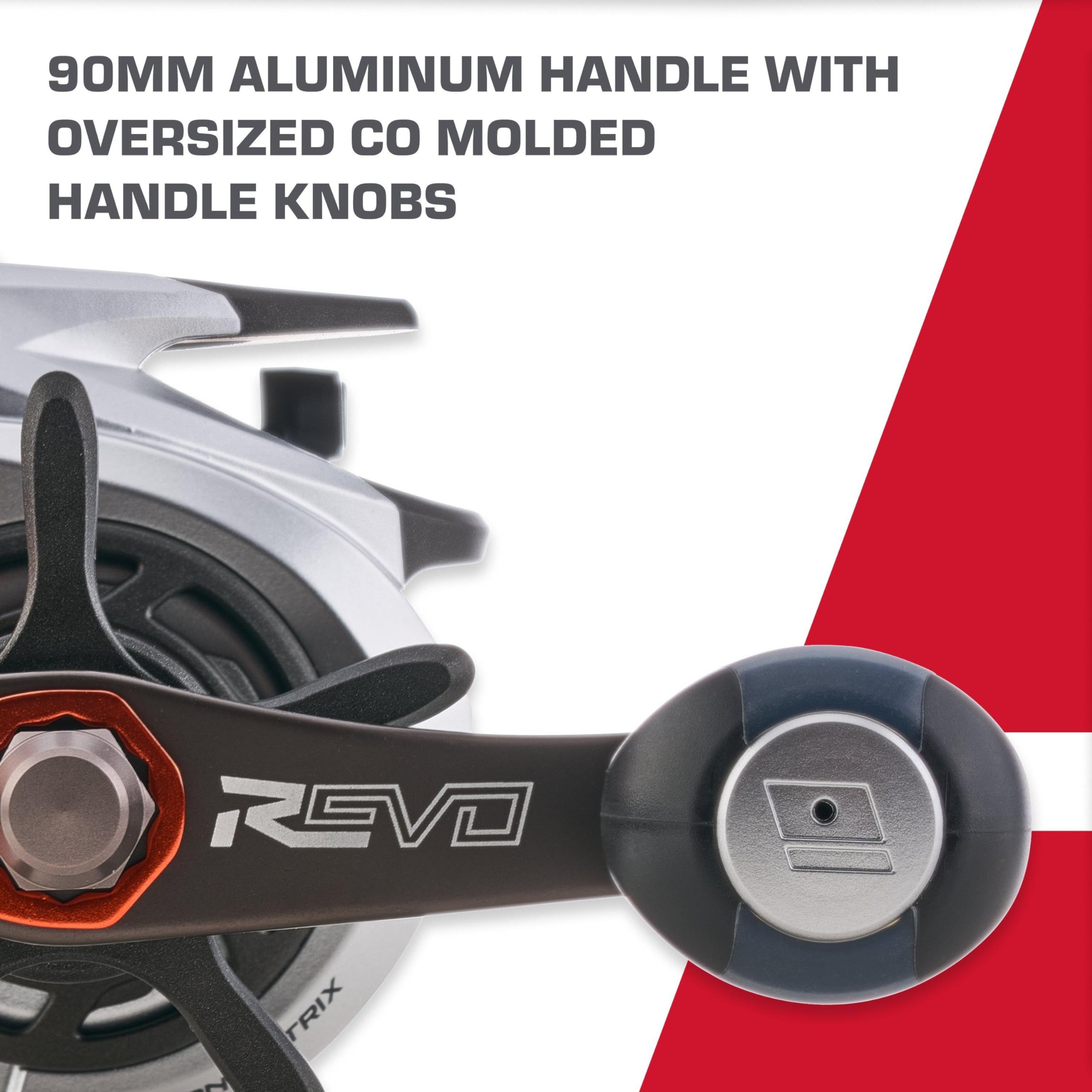 Abu Garcia Revo 5 X EXD concept design boosts casting performance.